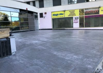 Rehabilitación de garaje y plaza en Gijón (Asturias)